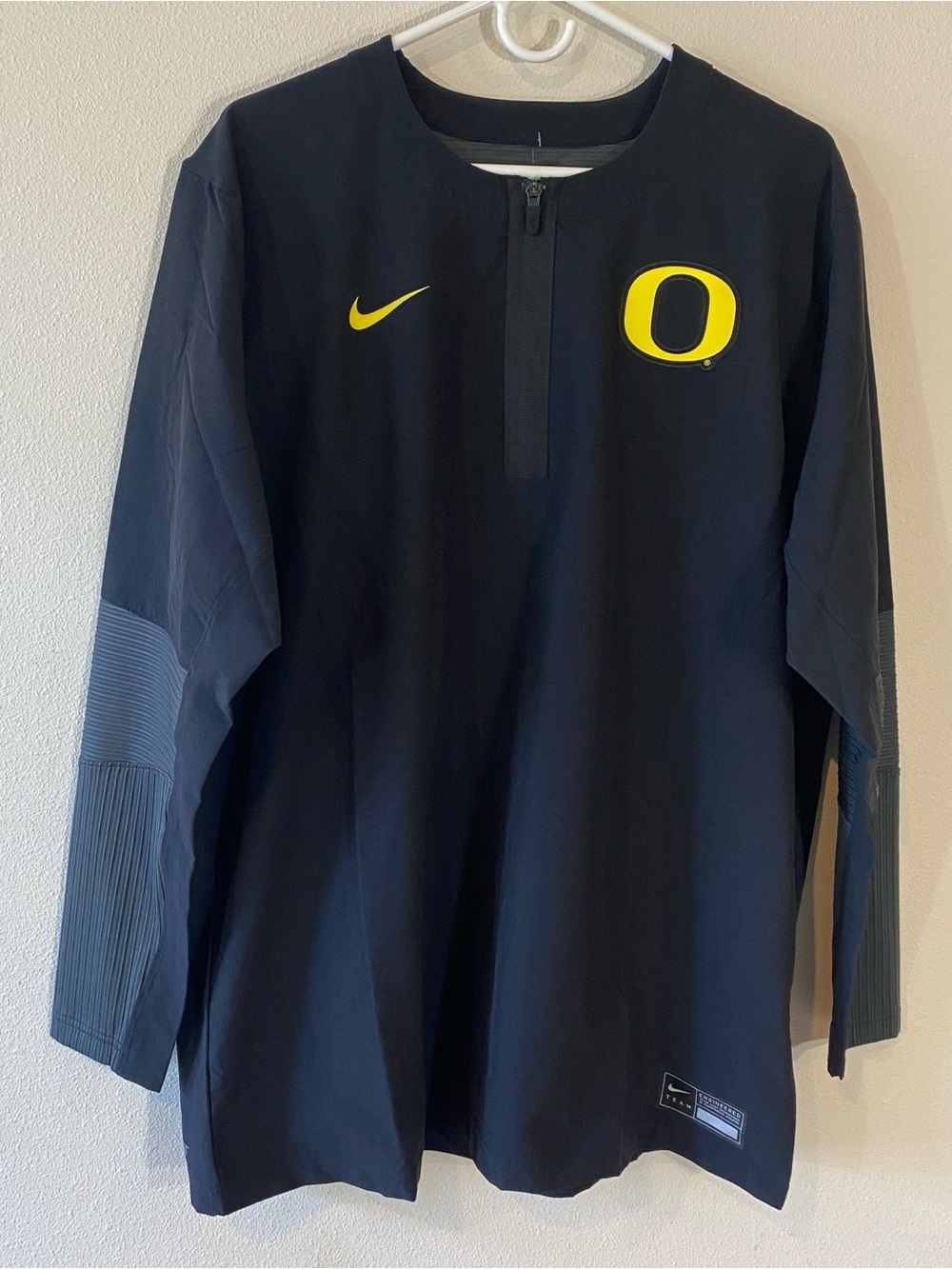 Nike Oregon Ducks Baseball Dugout Jacket Pullover Dri-Fit - Size Large